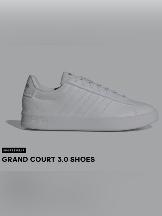adidas Shoes - adidas Grand Court 3.0 Shoes White Sz 9
